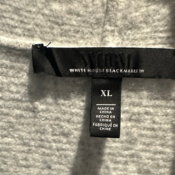 White House Black Market Sweaters - White House Black Market Light Gray Knit Top